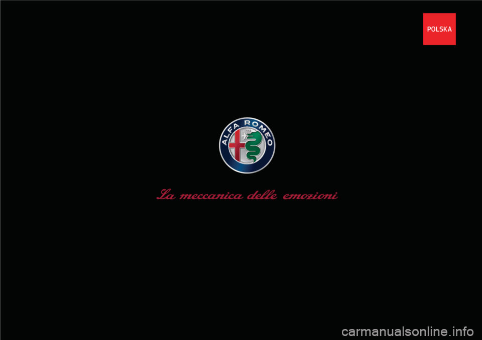 Alfa Romeo Giulietta 2019  Instrukcja Obsługi (in Polish) POLSKA 