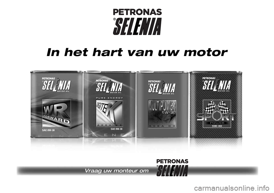 Alfa Romeo Giulietta 2017  Handleiding (in Dutch) Vraag uw monteur om 
In het hart van uw motor 