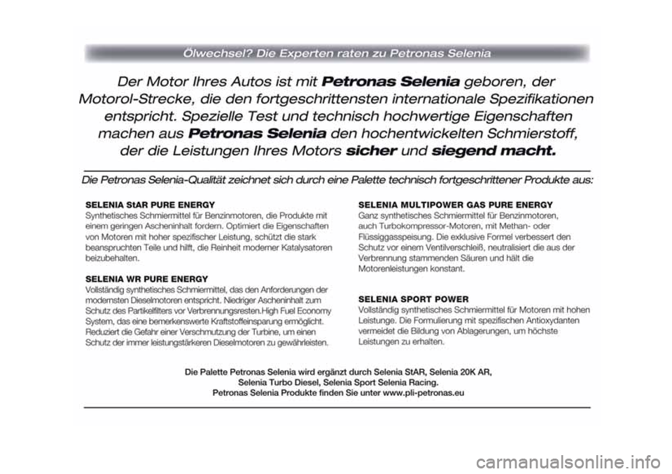 Alfa Romeo Giulietta 2016  Betriebsanleitung (in German) 
