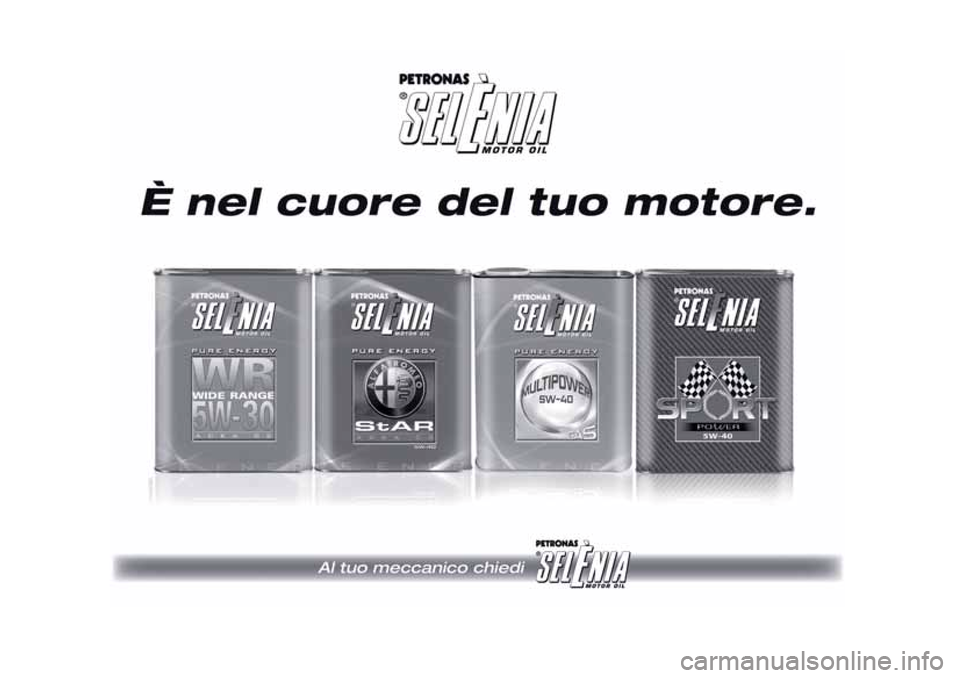 Alfa Romeo Giulietta 2016  Manuale del proprietario (in Italian) 