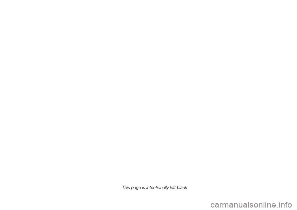 Alfa Romeo Giulietta 2015  Owners Manual This page is intentionally left blank 