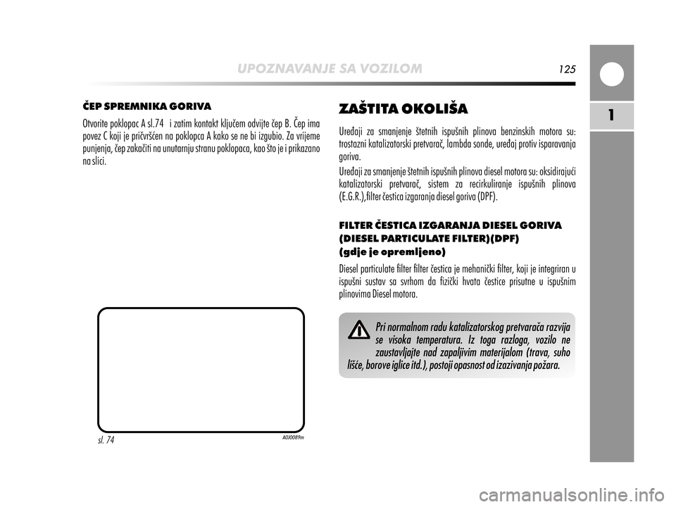 Alfa Romeo MiTo 2017  Vodič za korisnike (in Croatian) 