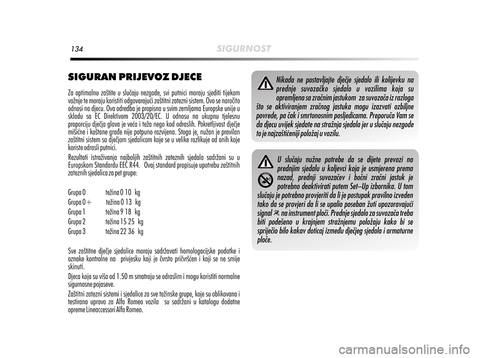 Alfa Romeo MiTo 2017  Vodič za korisnike (in Croatian) 