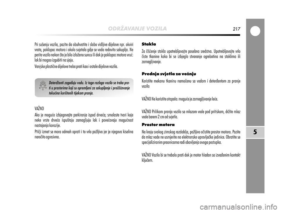 Alfa Romeo MiTo 2017  Vodič za korisnike (in Croatian) 