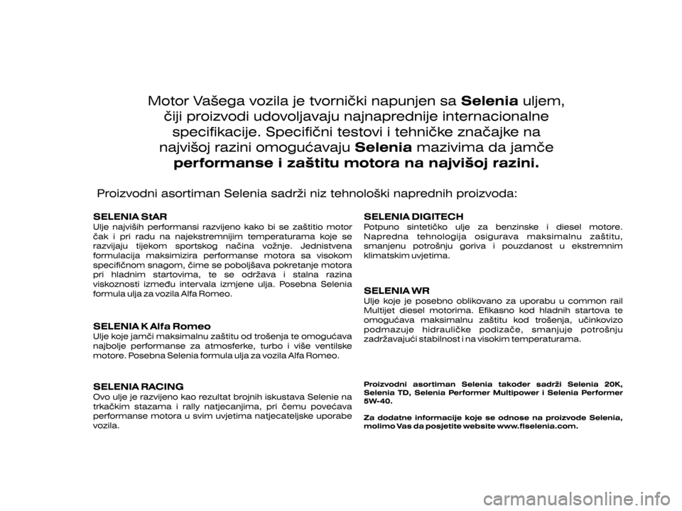 Alfa Romeo MiTo 2017  Vodič za korisnike (in Croatian) 