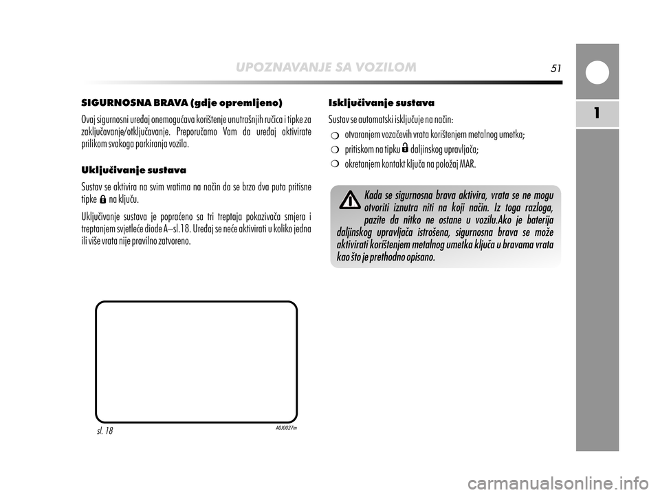 Alfa Romeo MiTo 2017  Vodič za korisnike (in Croatian) 