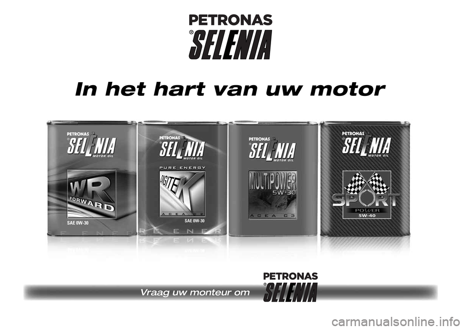 Alfa Romeo MiTo 2017  Handleiding (in Dutch) Vraag uw monteur om 
In het hart van uw motor 