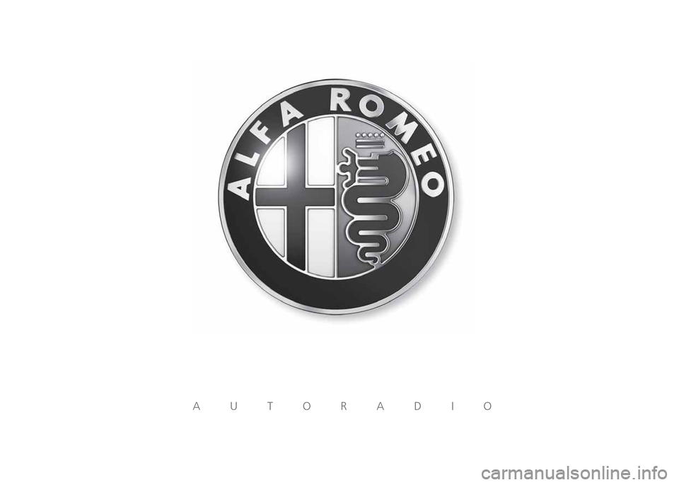 Alfa Romeo MiTo 2015  Návod k obsluze (in Czech) AUTORADIO 