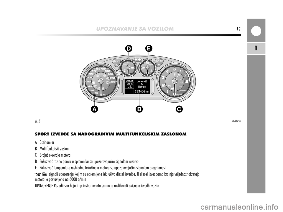 Alfa Romeo MiTo 2014  Vodič za korisnike (in Croatian) 