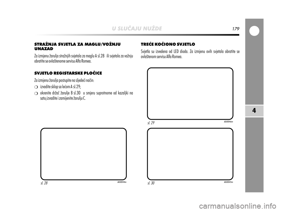 Alfa Romeo MiTo 2014  Vodič za korisnike (in Croatian) 