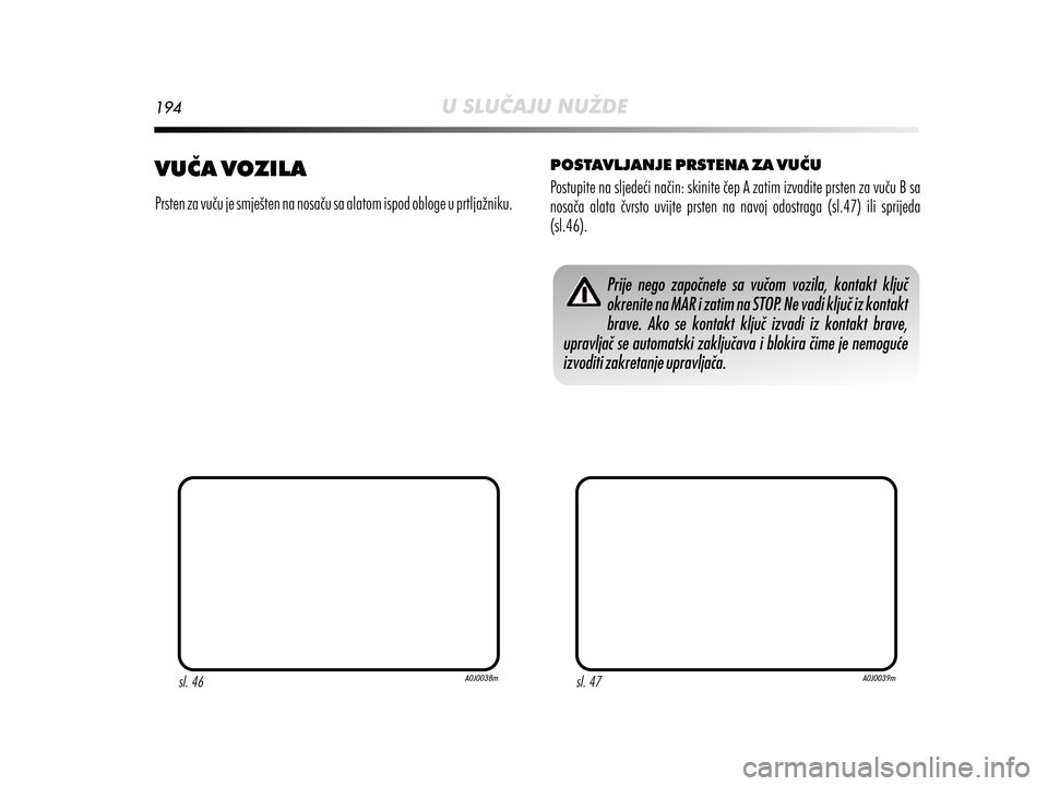 Alfa Romeo MiTo 2014  Vodič za korisnike (in Croatian) 
