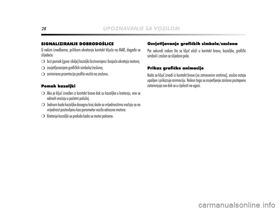 Alfa Romeo MiTo 2014  Vodič za korisnike (in Croatian) 