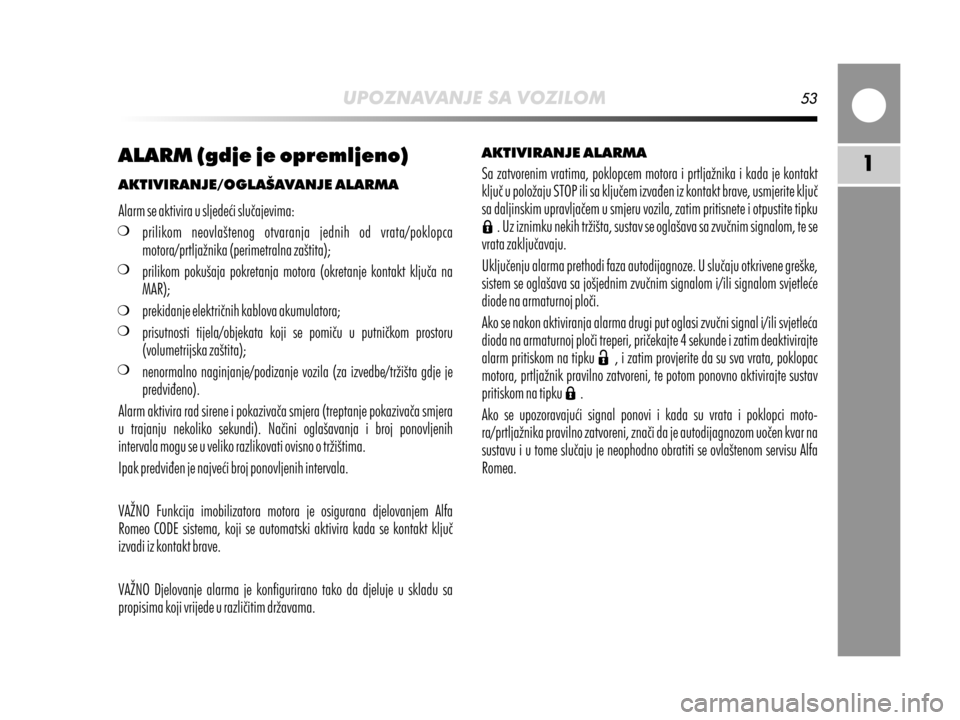 Alfa Romeo MiTo 2014  Vodič za korisnike (in Croatian) 