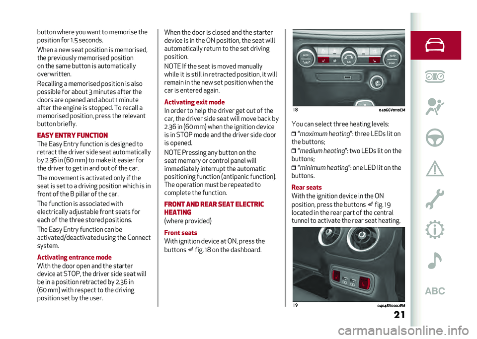Alfa Romeo Stelvio 2020  Owners Manual ��������
 ����� ��� ���
� �� ������	�� ���
����	��	��
 ��� �D��0 �����
���
����
 � �
�� ���� ����	��	��
 �	� ������	����
��� �