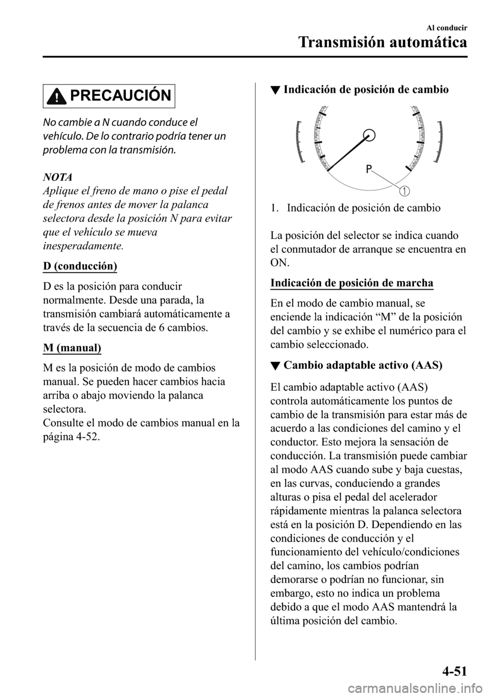 MAZDA MODEL 3 HATCHBACK 2018  Manual del propietario (in Spanish)  �3�5�(�&�$�8�&�,�
