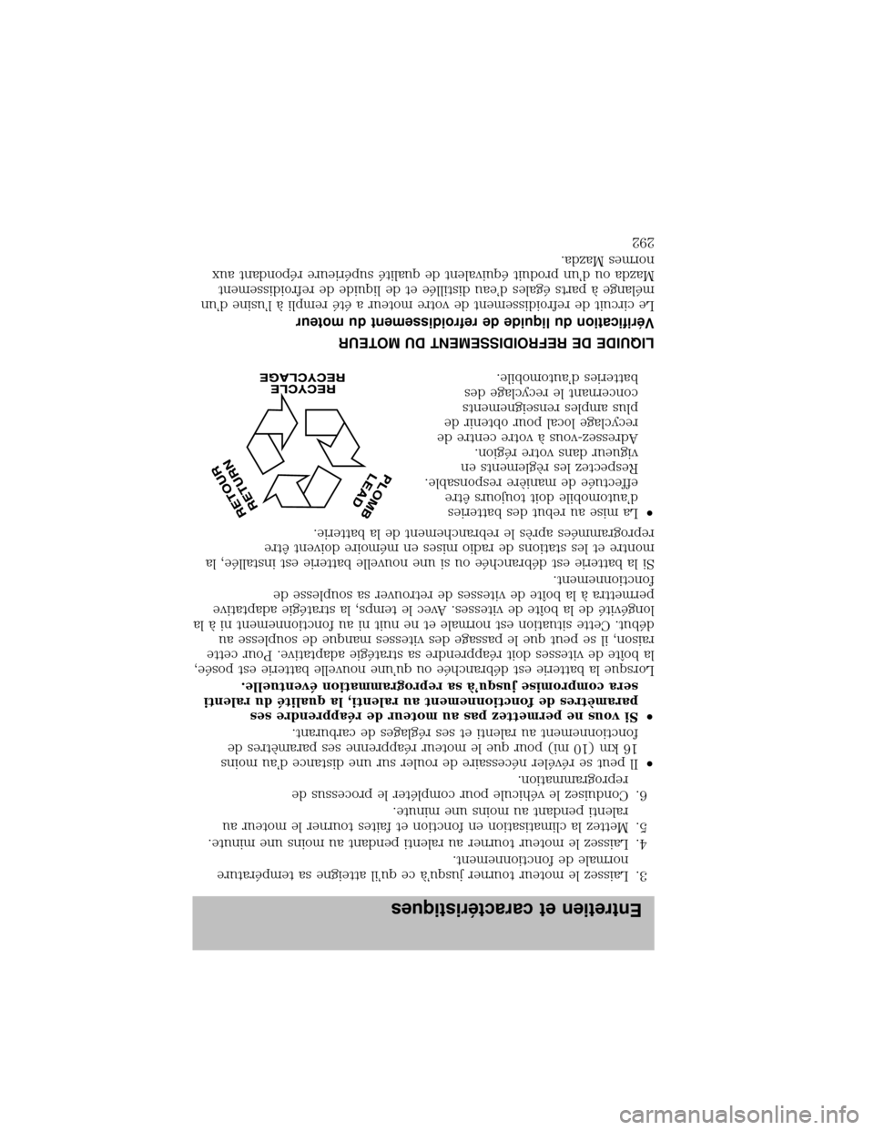 MAZDA MODEL B-SERIES 2010  Owners Manual (in English) 