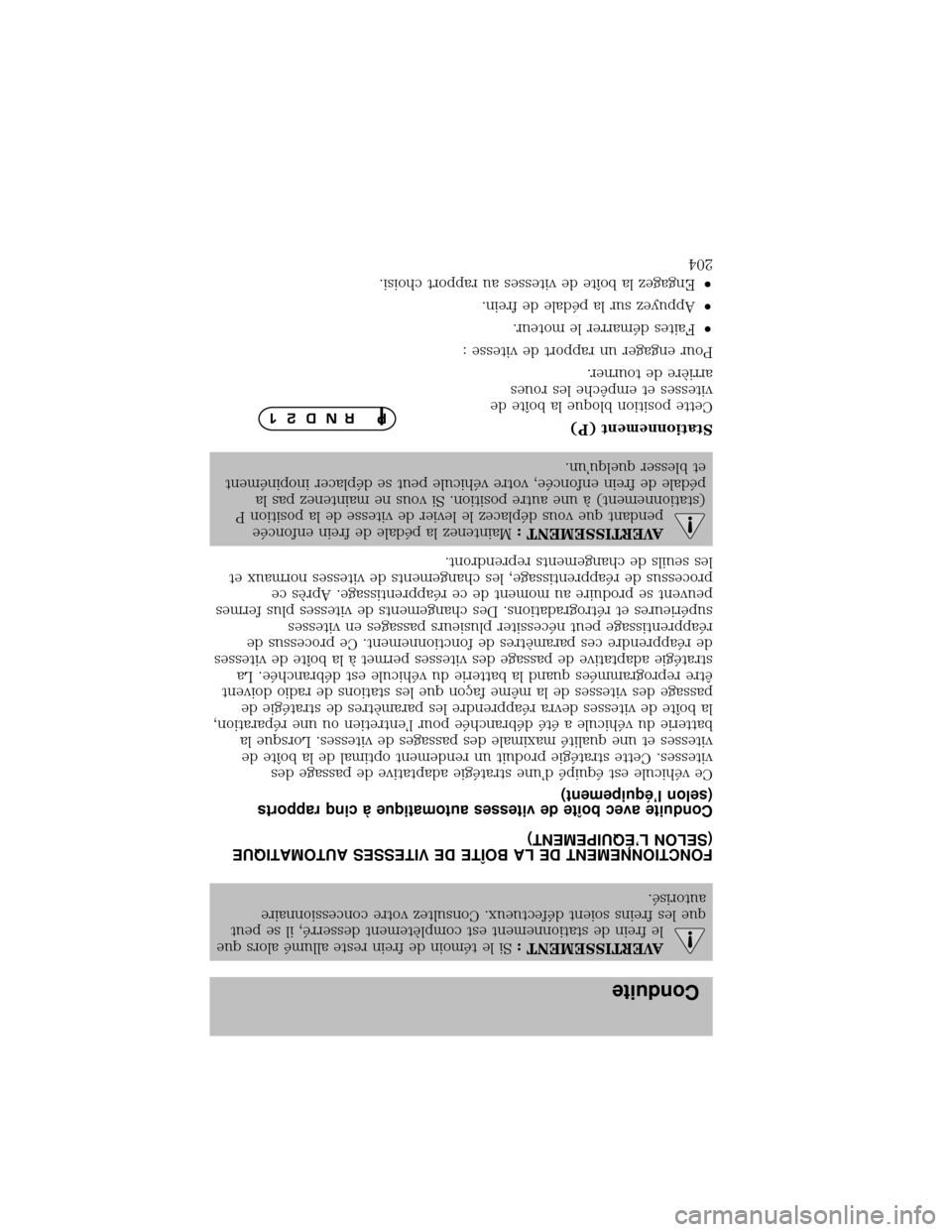 MAZDA MODEL B-SERIES 2010  Owners Manual (in English) 