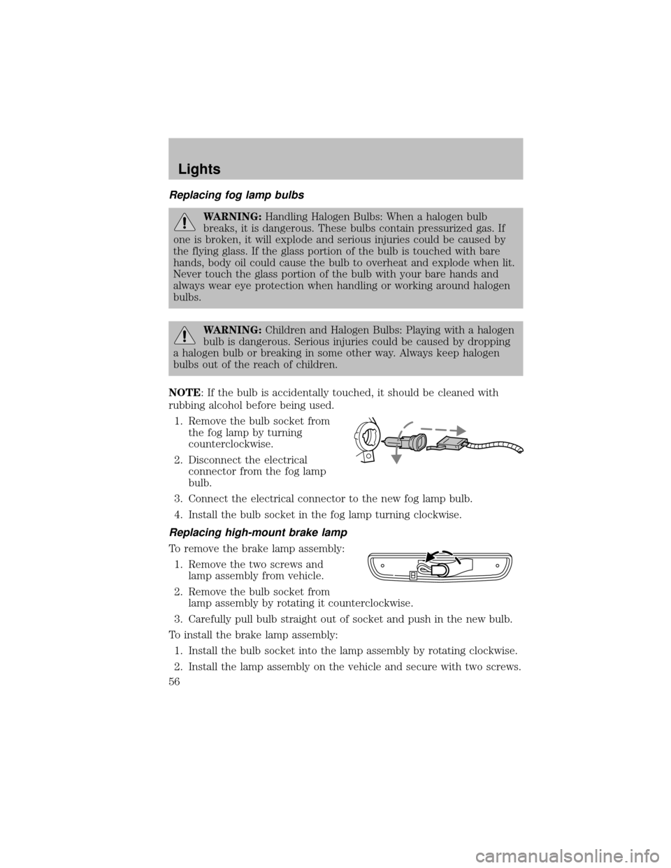 MAZDA MODEL B-SERIES 2010  Owners Manual (in English) 
