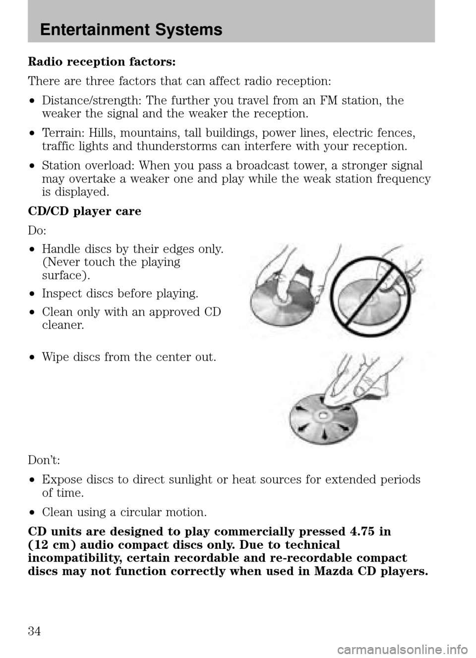 MAZDA MODEL B-SERIES 2009  Owners Manual (in English) 