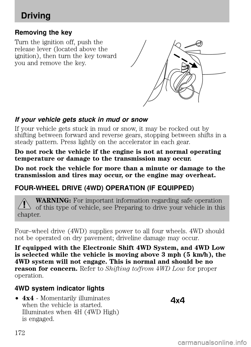 MAZDA MODEL B2300 TRUCK 2009  Owners Manual (in English) 