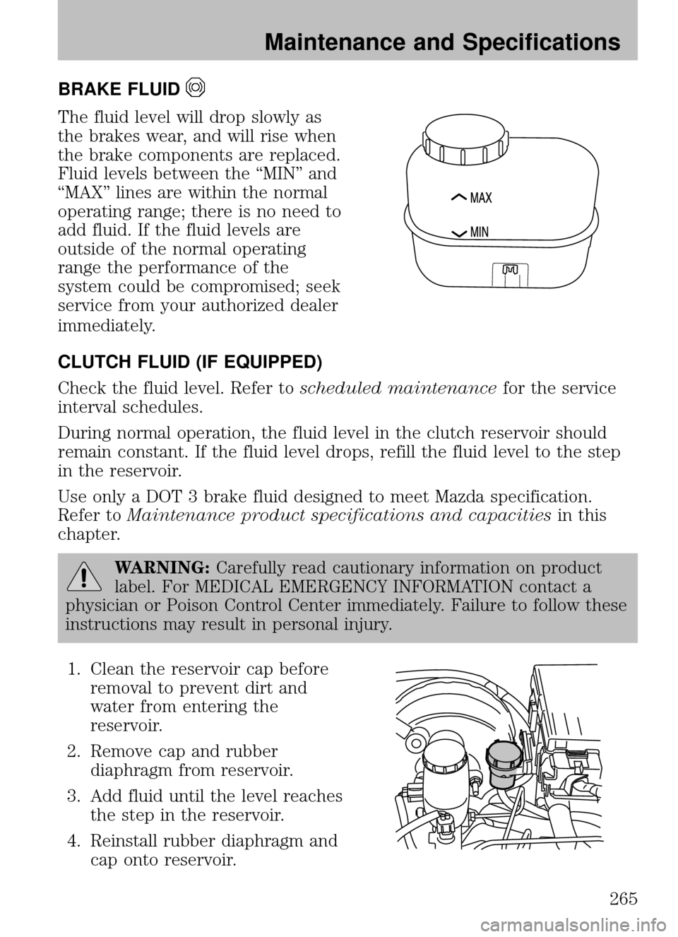 MAZDA MODEL B2300 TRUCK 2009  Owners Manual (in English) 
