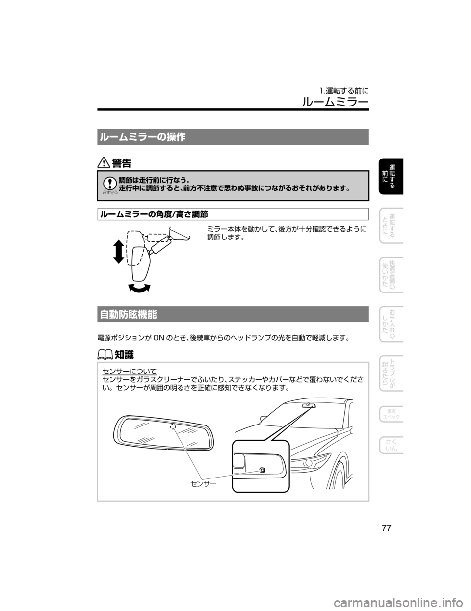 MAZDA MODEL CX-5 2018  取扱説明書 (in Japanese) ç”ÜÛå”w
â^
/

