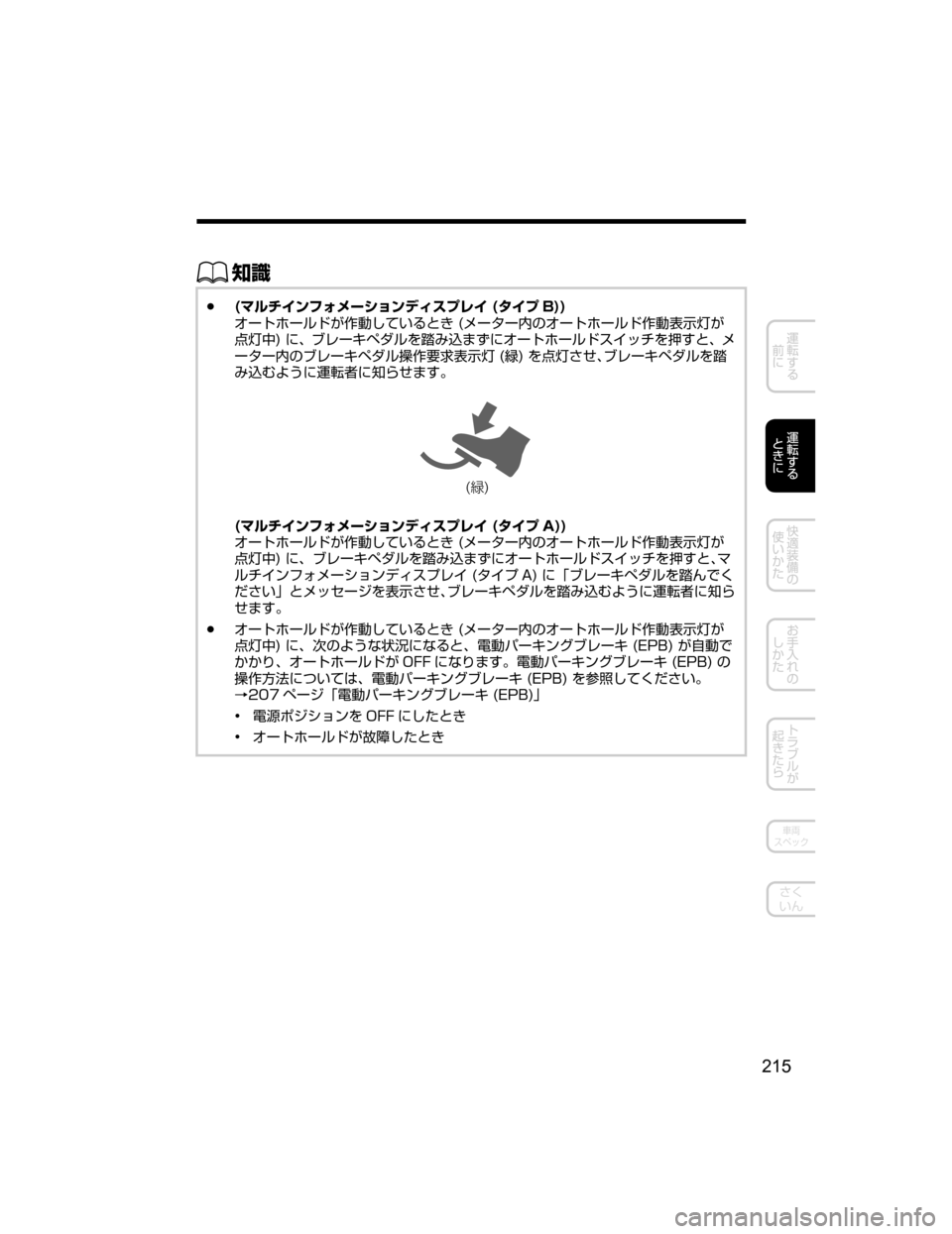 MAZDA MODEL CX-5 2018  取扱説明書 (in Japanese) ŒÝ
Ô�	