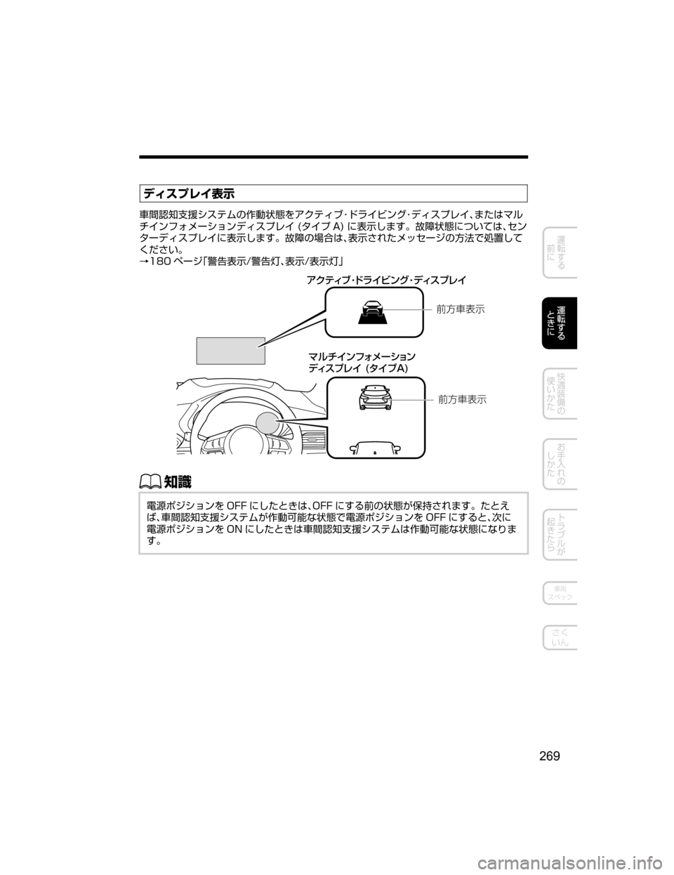 MAZDA MODEL CX-5 2018  取扱説明書 (in Japanese) ÃŸµÓè 
¯Ô
	