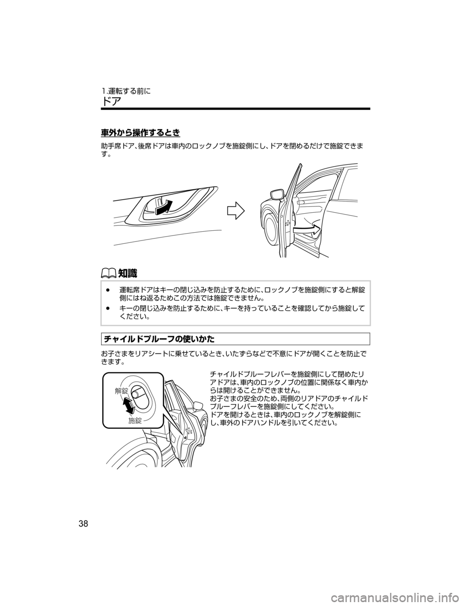 MAZDA MODEL CX-5 2018  取扱説明書 (in Japanese) 	