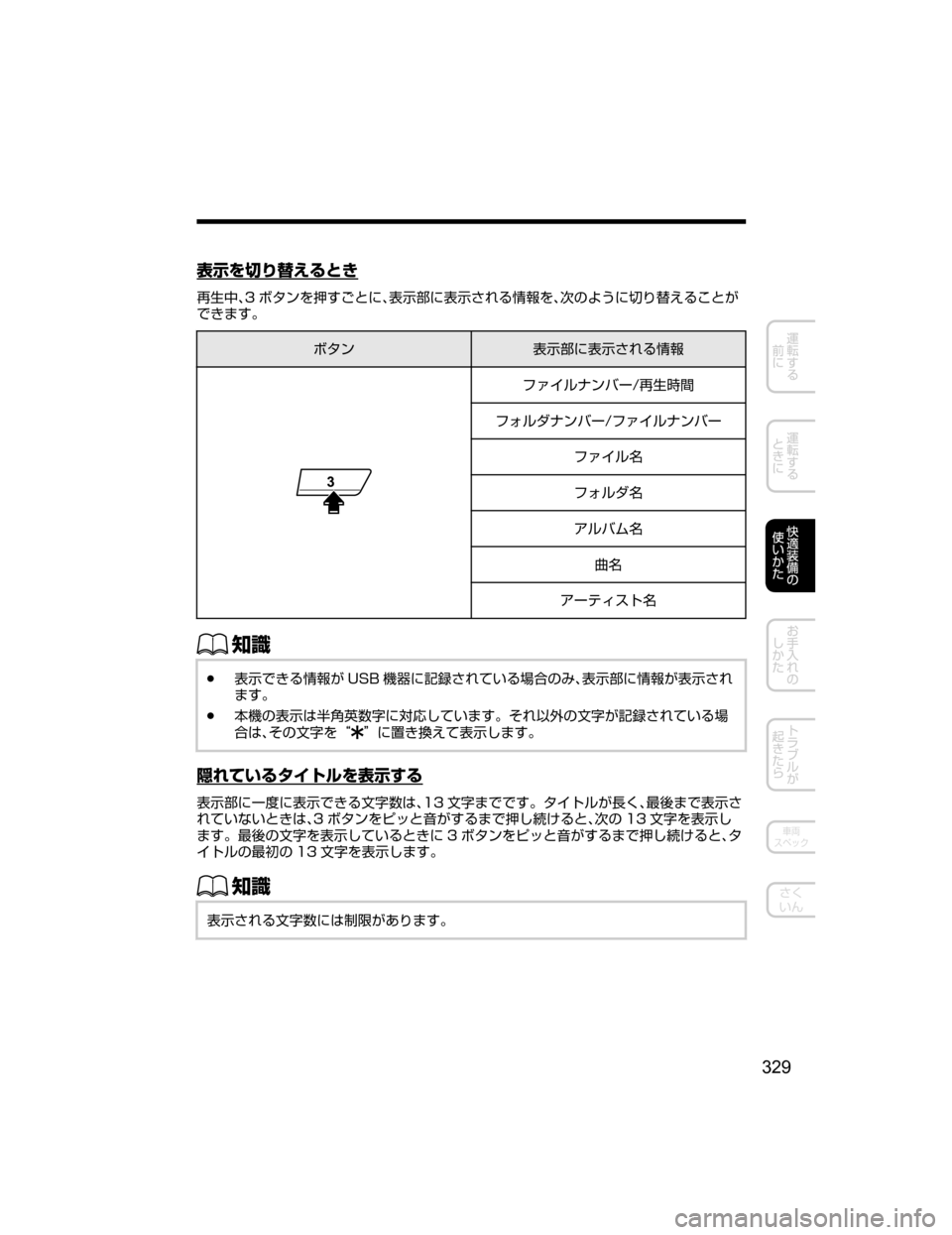 MAZDA MODEL DEMIO 2018   取扱説明書 (デミオ) (in Japanese) 
¯Ô›
~“8Q”qV
6
\
