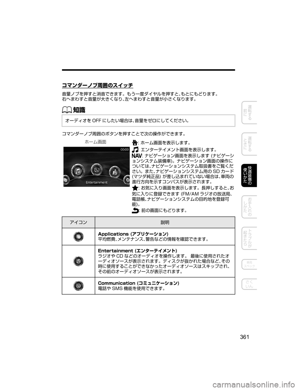 MAZDA MODEL DEMIO 2018   取扱説明書 (デミオ) (in Japanese) ¯Úï¼”ÊÒ	*“wµ ¿½
;