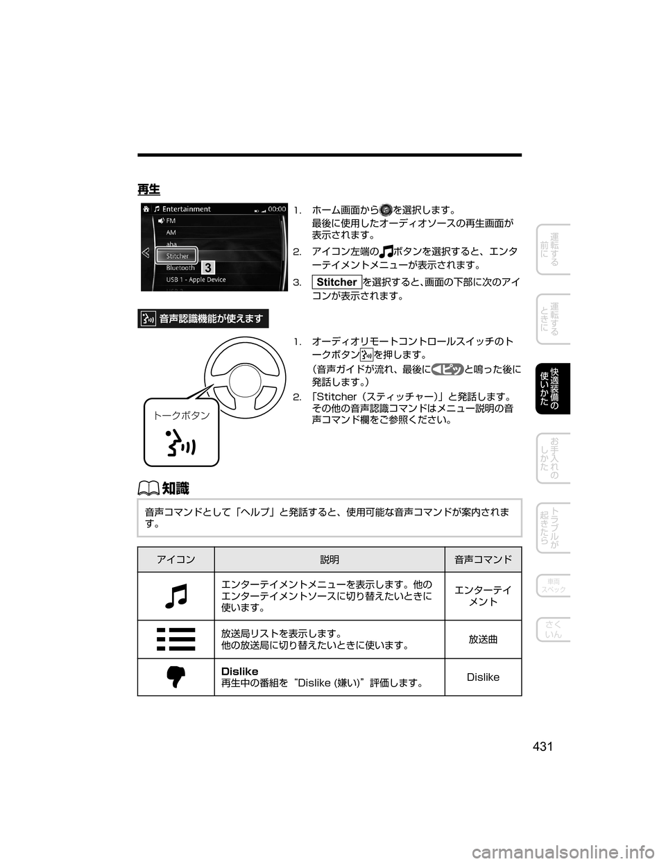 MAZDA MODEL DEMIO 2018   取扱説明書 (デミオ) (in Japanese) 6
\
3
��×”ÜhØT’