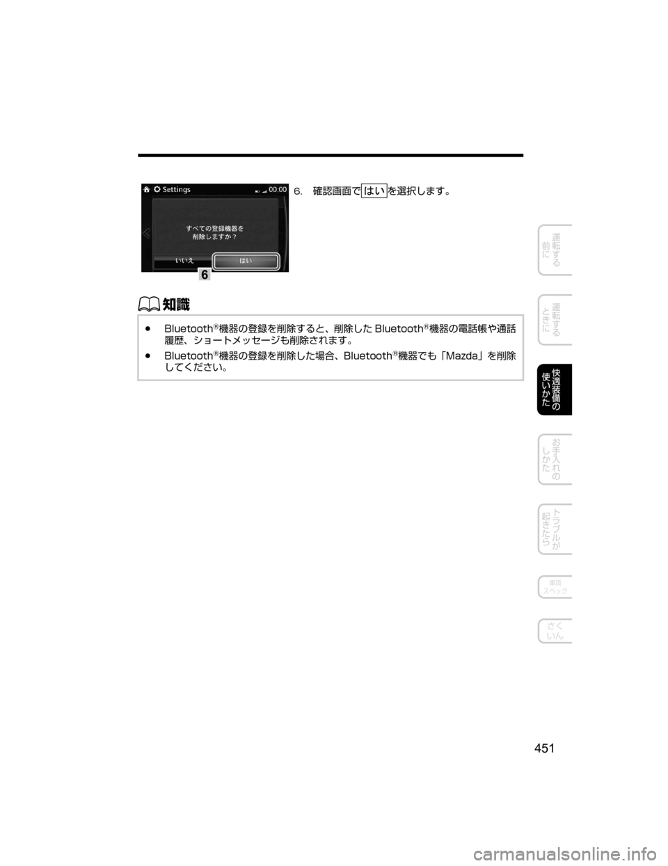MAZDA MODEL DEMIO 2018   取扱説明書 (デミオ) (in Japanese) 6
��¬ÝhØp›
¬R`‡b{
ŒÝ
Ô�#�M�V�F�U�P�P�U�I�š;+wJ