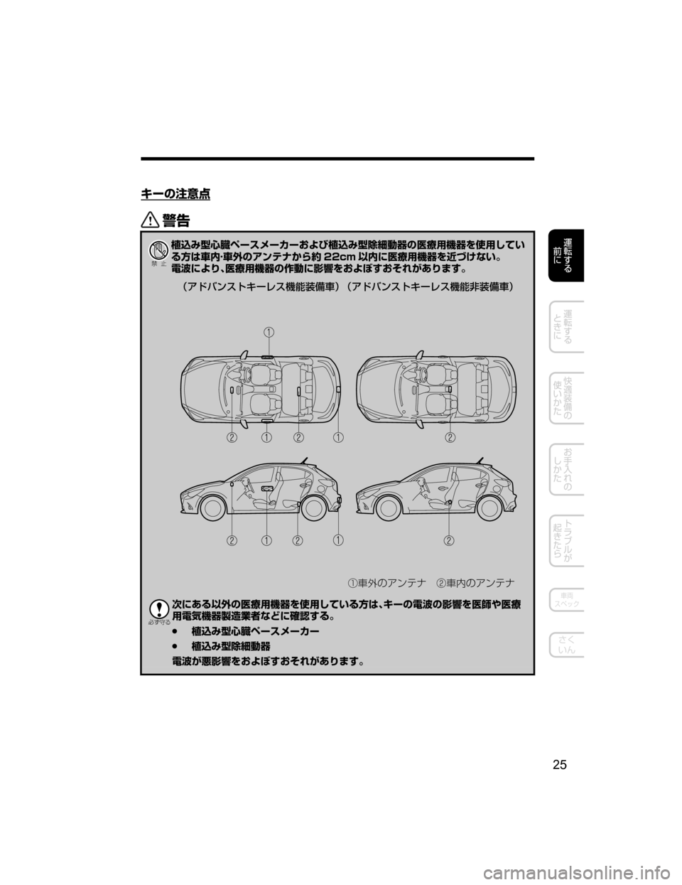 MAZDA MODEL DEMIO 2018   取扱説明書 (デミオ) (in Japanese) 