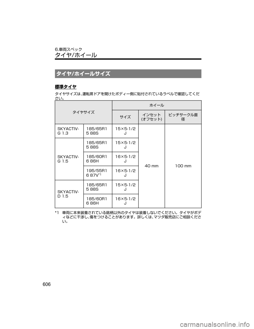 MAZDA MODEL DEMIO 2018   取扱説明書 (デミオ) (in Japanese) » à�× ”ç± ¶

ª	j» à
