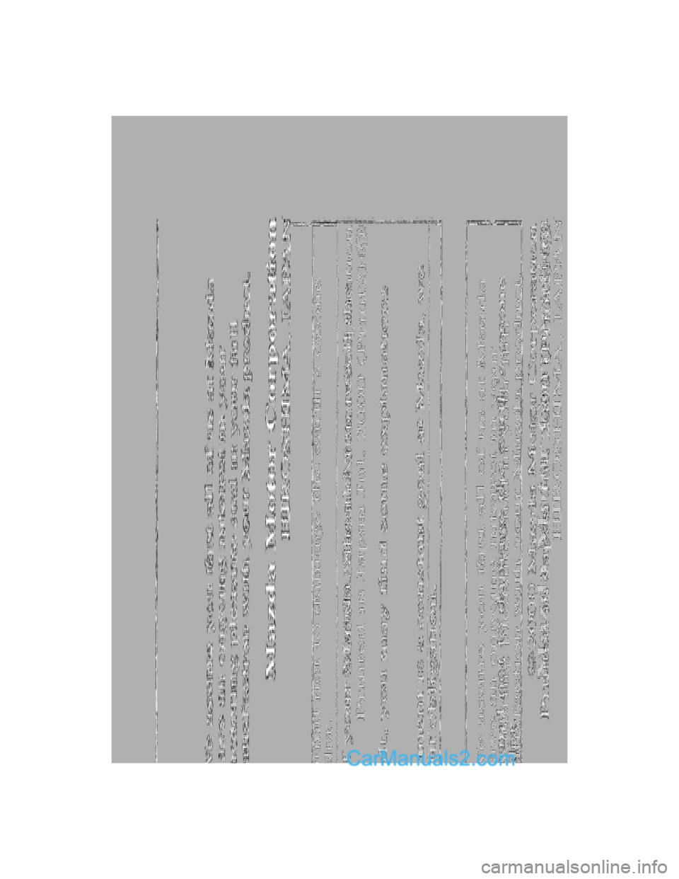 MAZDA MODEL MILLENIA 2001  Owners Manual (in English) 