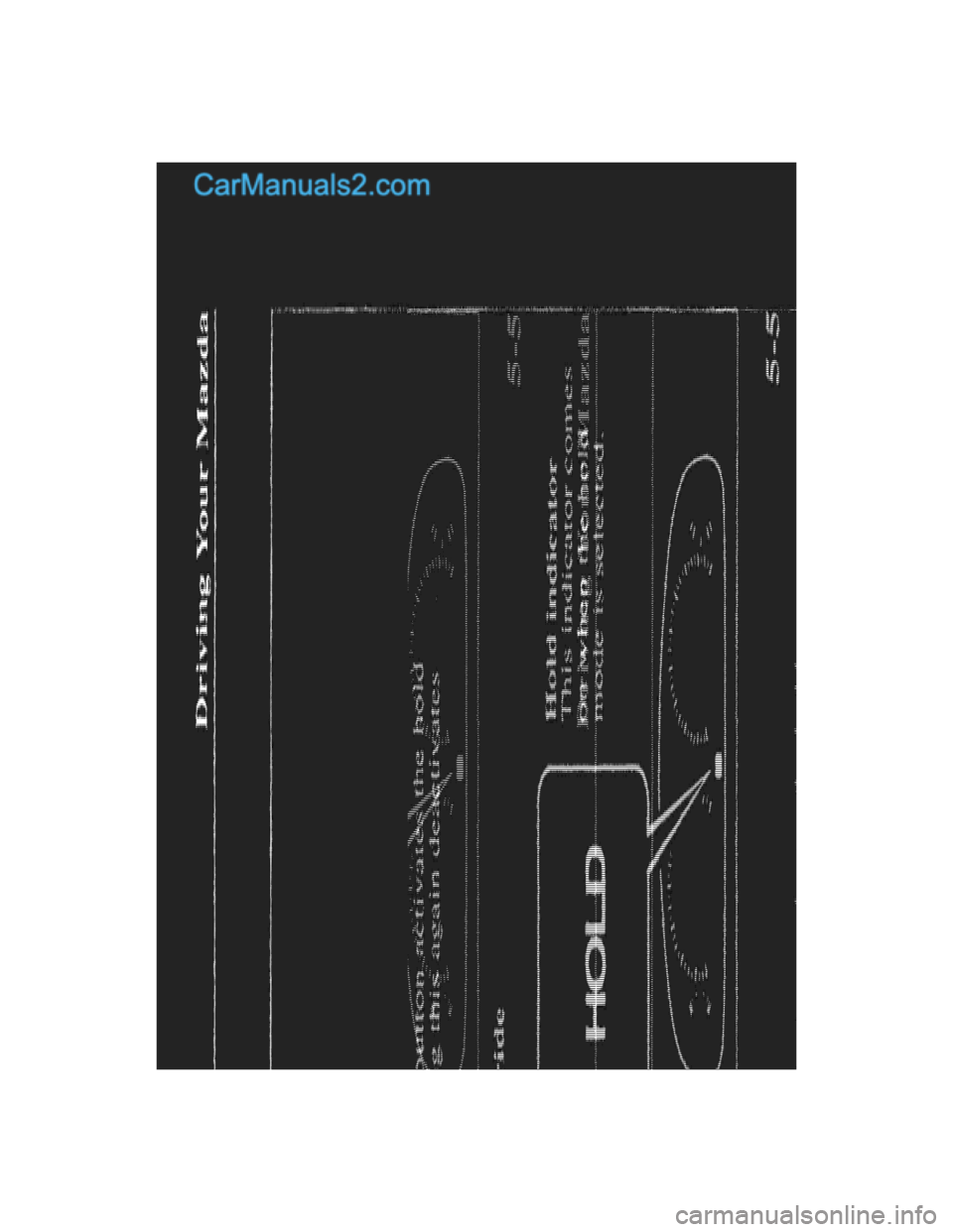 MAZDA MODEL MILLENIA 2001  Owners Manual (in English) 