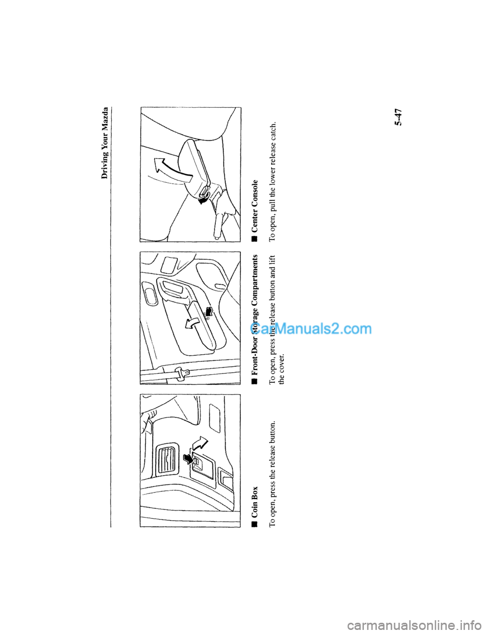 MAZDA MODEL MILLENIA 2001  Owners Manual (in English) 