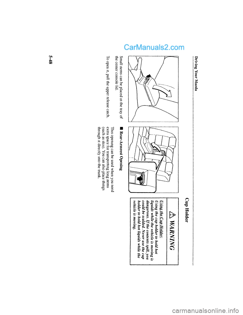 MAZDA MODEL MILLENIA 2001  Owners Manual (in English) 