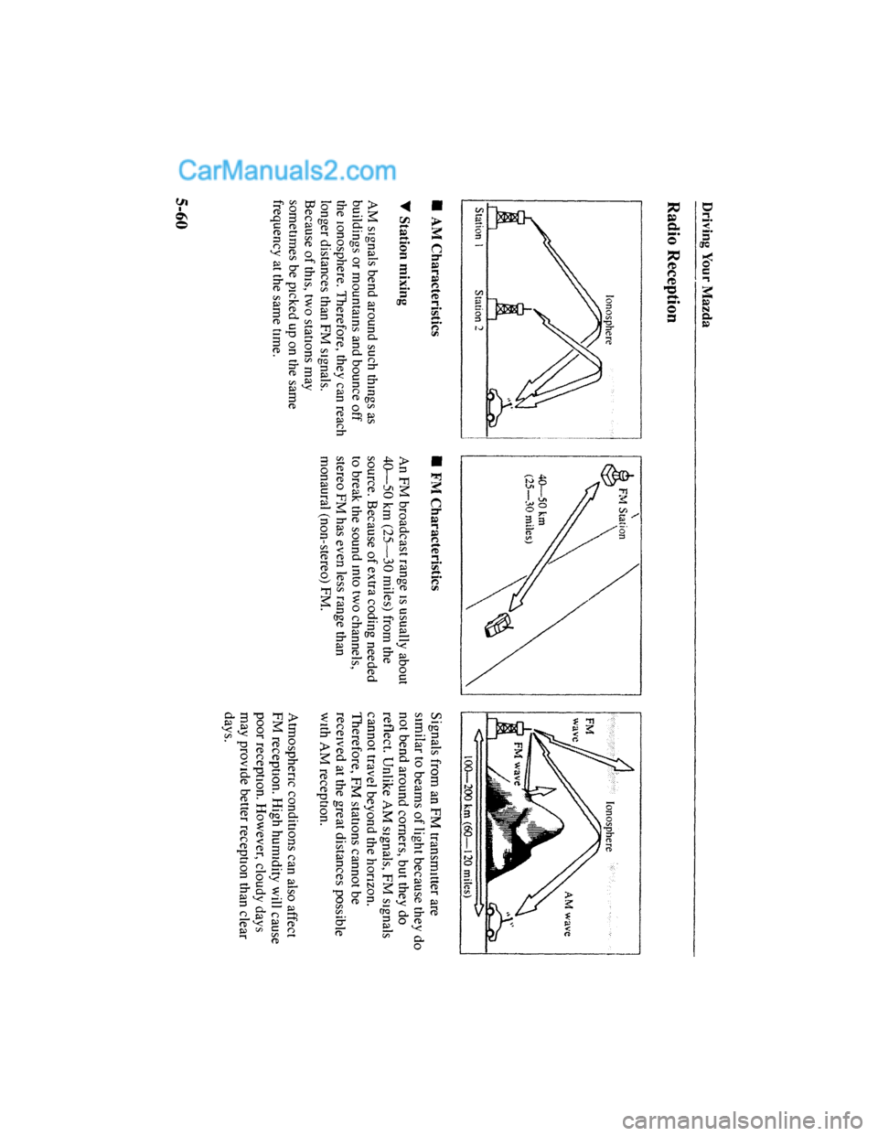 MAZDA MODEL MILLENIA 2001  Owners Manual (in English) 