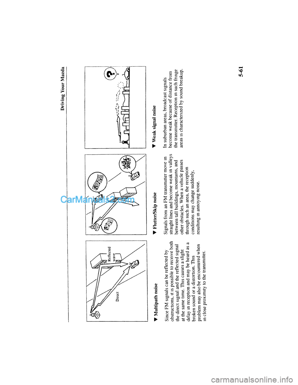 MAZDA MODEL MILLENIA 2001  Owners Manual (in English) 