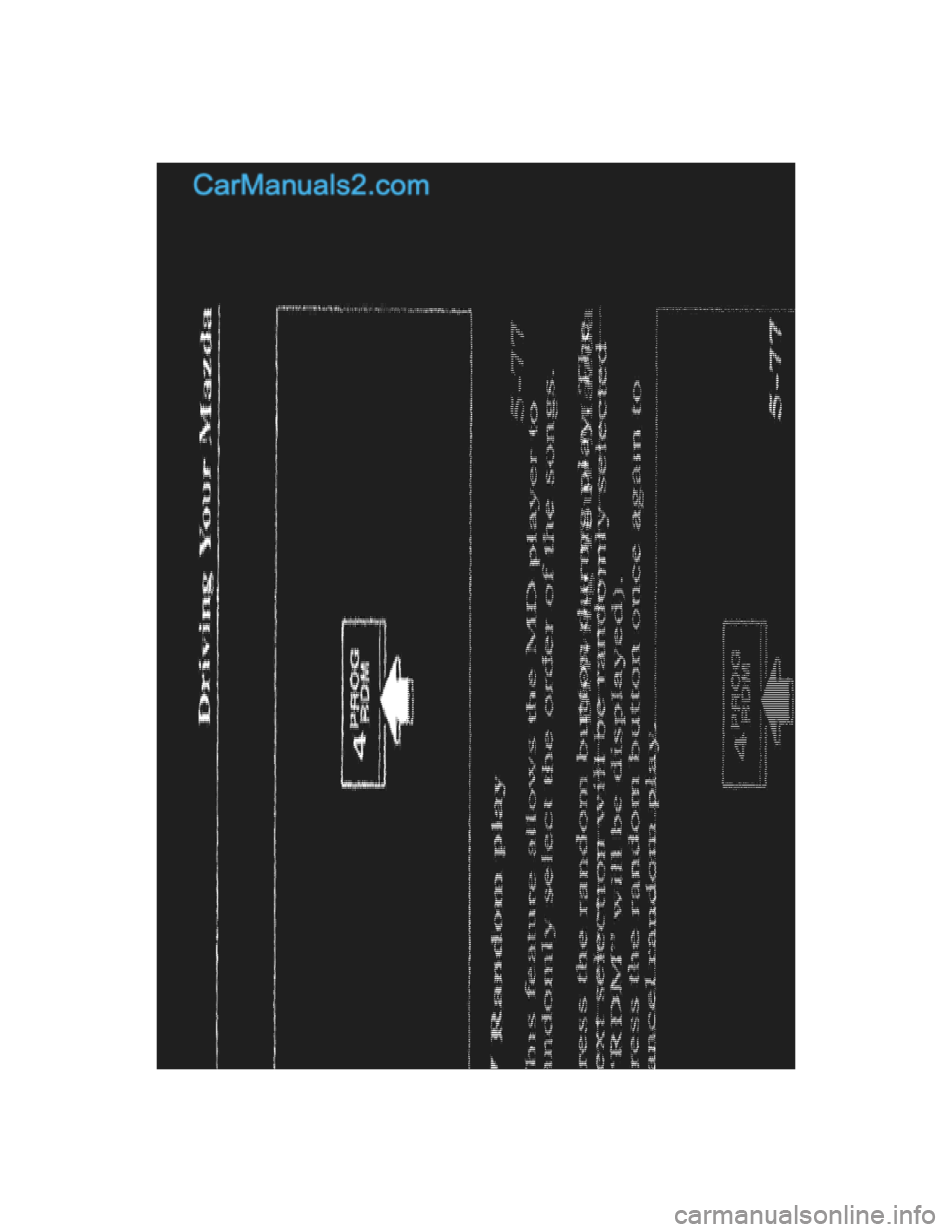 MAZDA MODEL MILLENIA 2001  Owners Manual (in English) 