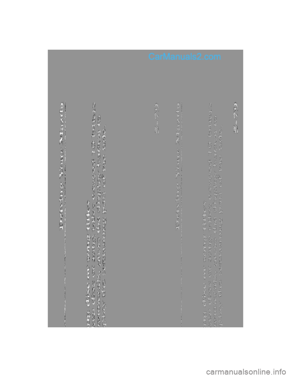 MAZDA MODEL MILLENIA 2001  Owners Manual (in English) 