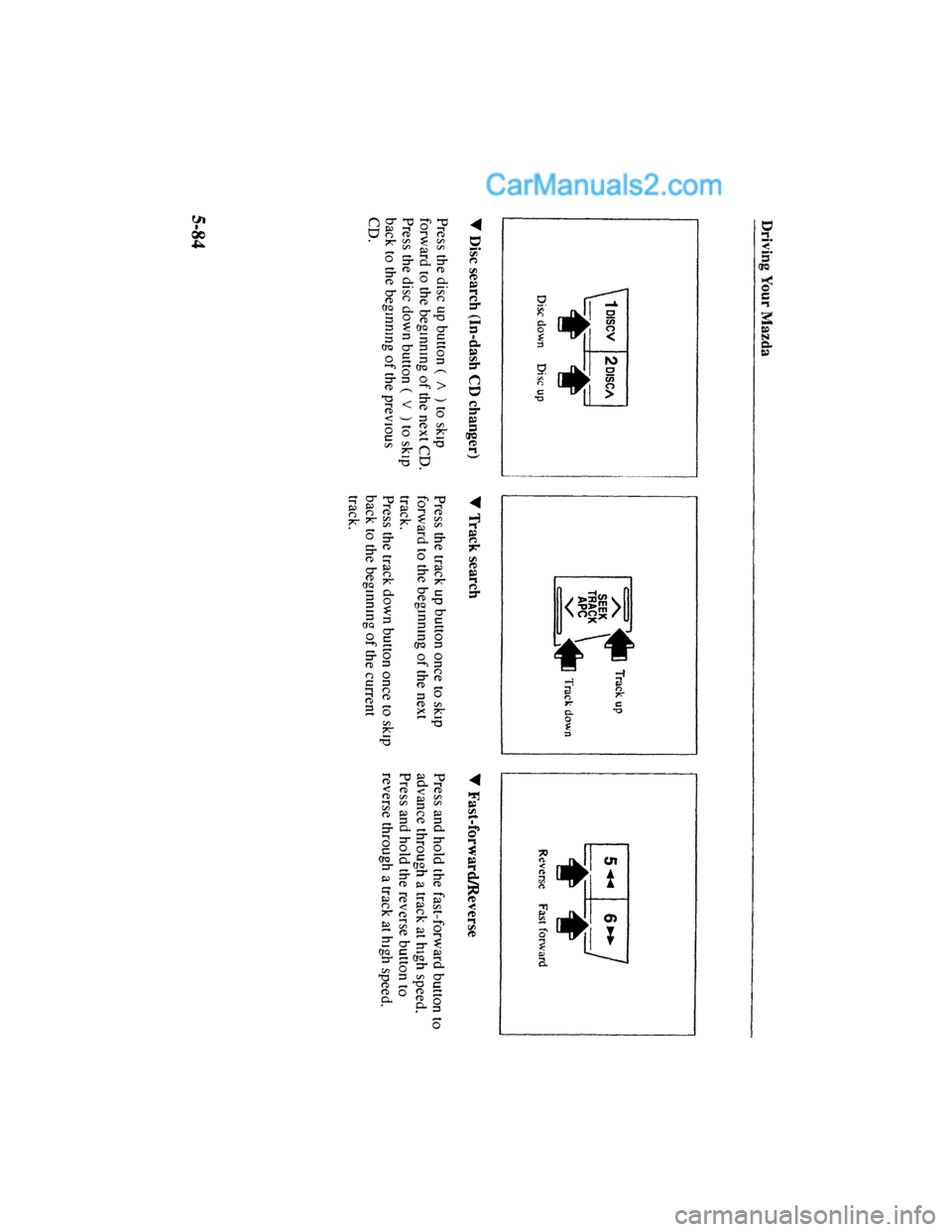 MAZDA MODEL MILLENIA 2001  Owners Manual (in English) 