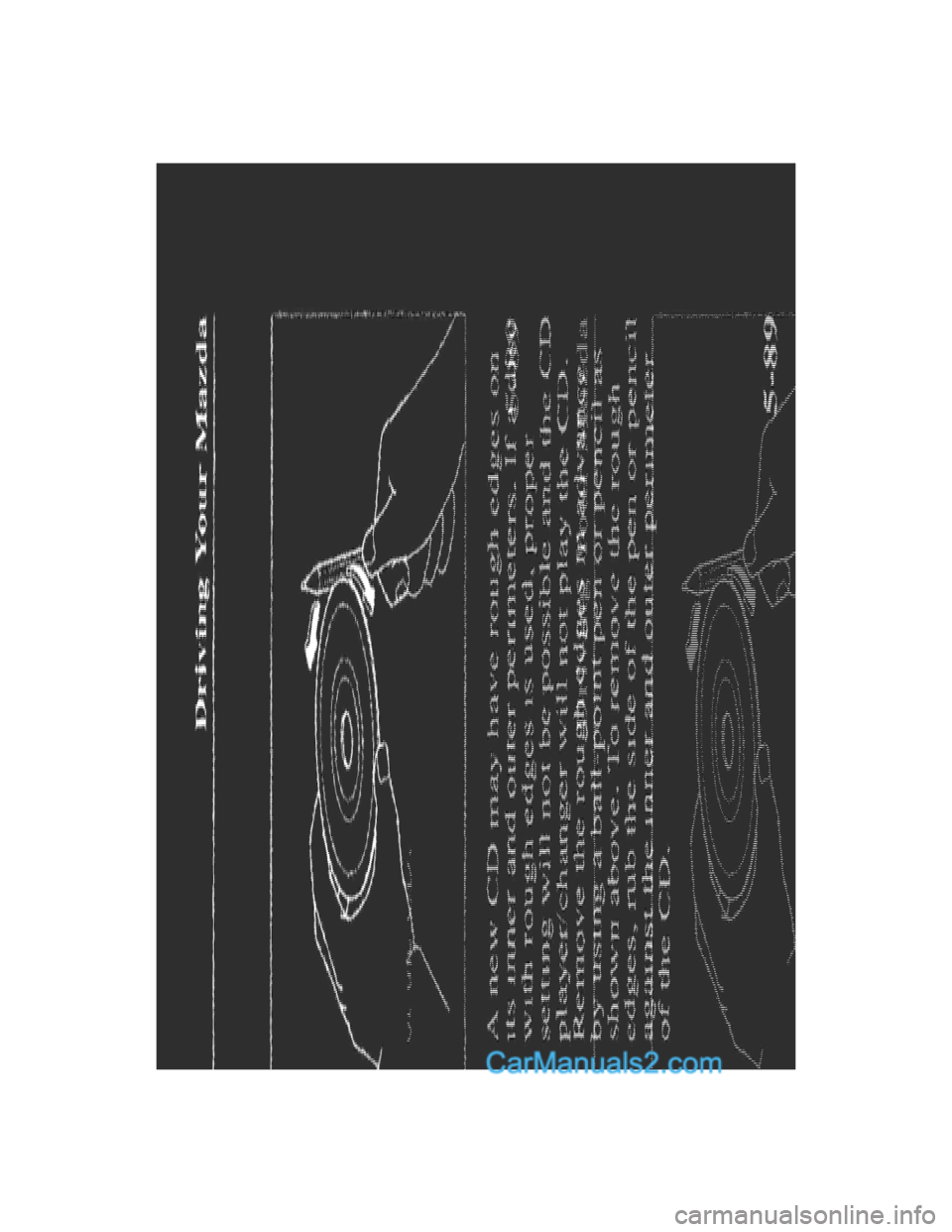 MAZDA MODEL MILLENIA 2001  Owners Manual (in English) 