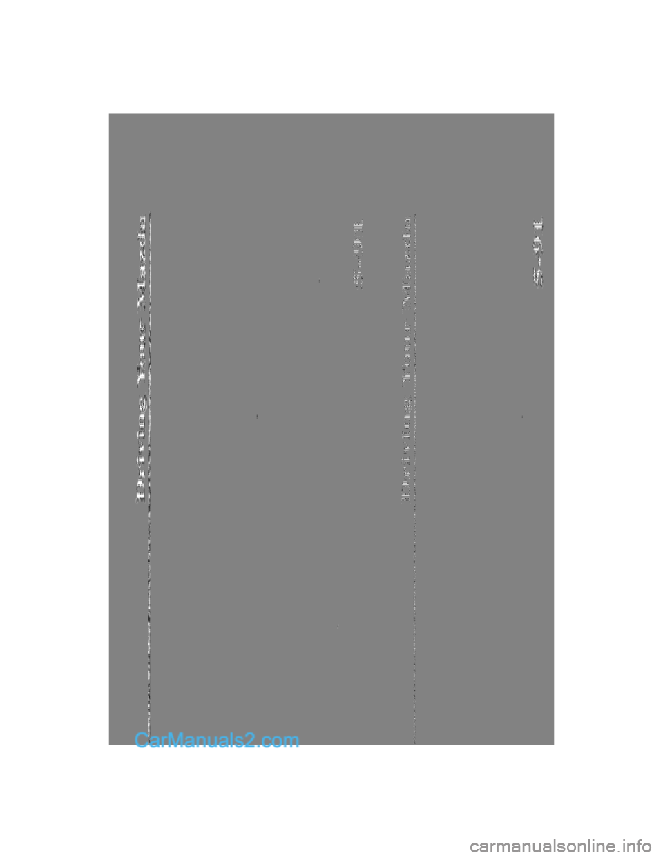 MAZDA MODEL MILLENIA 2001  Owners Manual (in English) 