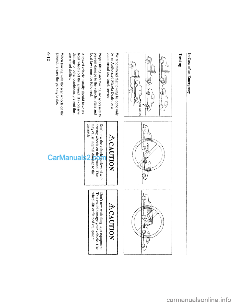 MAZDA MODEL MILLENIA 2001  Owners Manual (in English) 