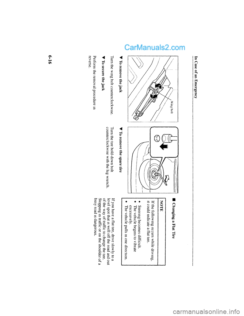 MAZDA MODEL MILLENIA 2001  Owners Manual (in English) 