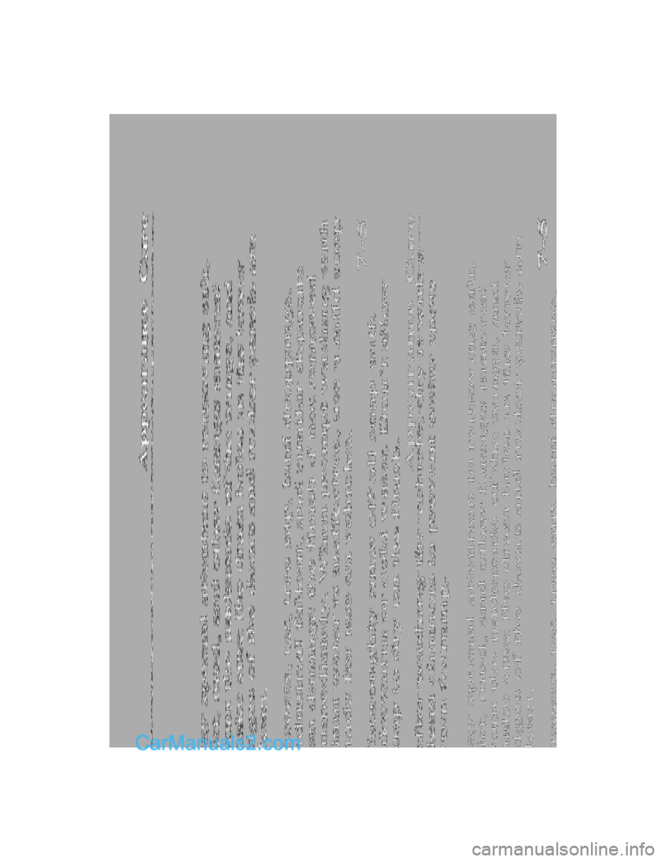MAZDA MODEL MILLENIA 2001  Owners Manual (in English) 