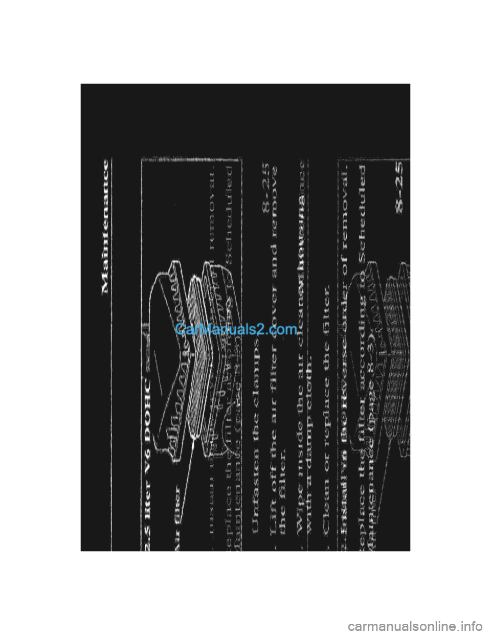 MAZDA MODEL MILLENIA 2001  Owners Manual (in English) 